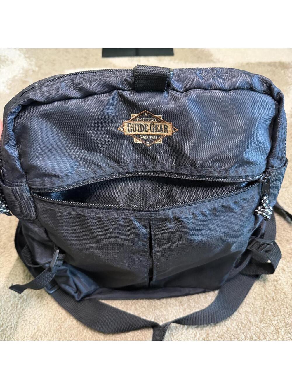 🎒 VINTAGE GUIDE GEAR TACTICAL LUMBAR FANNY PACK 🎒MINT CONDITION—NO FLAWS!